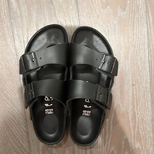 Birkenstock Arizona Exquisite Chunky Sandal Black size 38